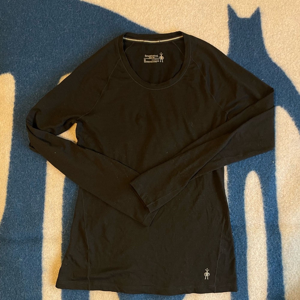 Smartwool 150 Women's Classic Black Long Sleeve Base Layer